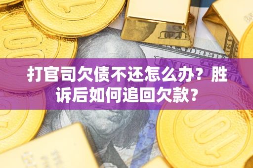 北京打官司欠债不还怎么办？胜诉后如何追回欠款？