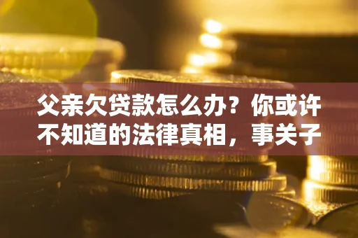 北京父亲欠贷款怎么办？你或许不知道的法律真相，事关子女未来