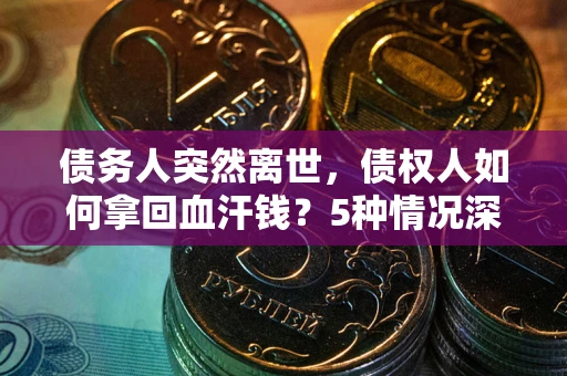 北京债务人突然离世，债权人如何拿回血汗钱？5种情况深度解析