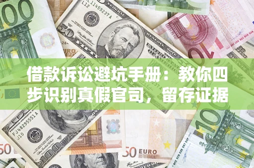 北京借款诉讼避坑手册：教你四步识别真假官司，留存证据不踩雷