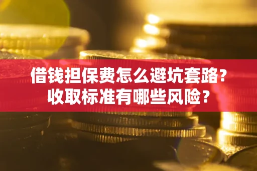 北京借钱担保费怎么避坑套路？收取标准有哪些风险？