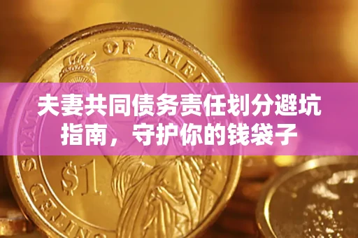 北京夫妻共同债务责任划分避坑指南，守护你的钱袋子