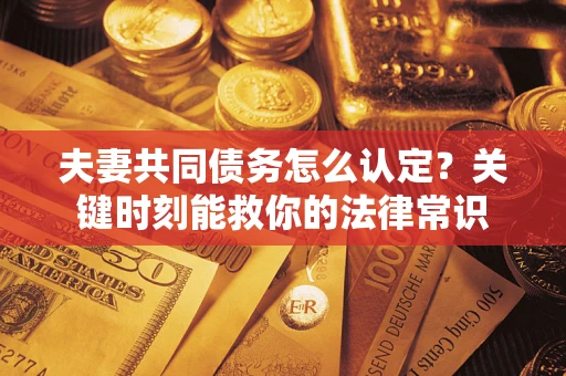 北京夫妻共同债务怎么认定？关键时刻能救你的法律常识