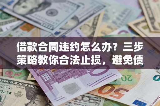 北京借款合同违约怎么办？三步策略教你合法止损，避免债务危机升级